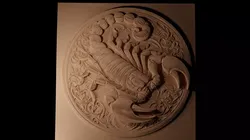 Scorpion CNC 3d Print High Relief Sand Casting 3D print model