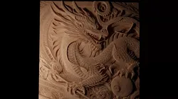 The Brosno Dragon CNC 3d Print High Relief Sand Casting 3D print model