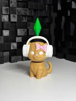 The Sims Cat Meme (with bouncy head)