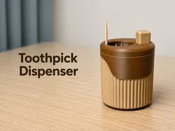 Toothpick Dispenser | Pop-up Toothpick Holder