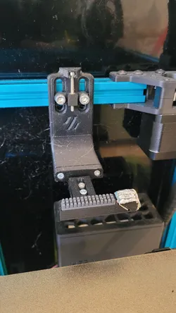 Voron Trident nozzle brush and park