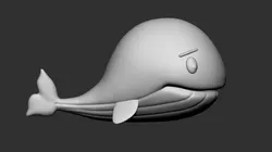 Whale 3D print model
