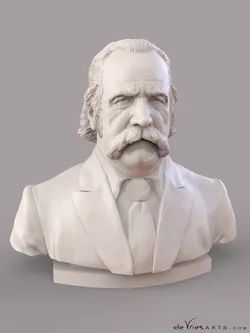 William Saroyan 3D print model