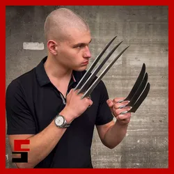 Wolverine Claws Marvel Prop Replica Cosplay 3D print model