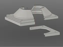 Alfawise W10 120mm Fan Ducted Vent to 60mm Opening