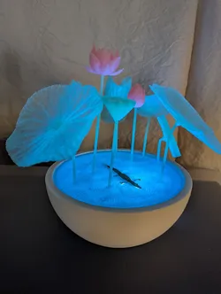 Bowl of Lotus Flowers Mood Lamp