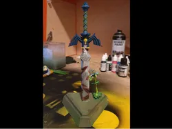 Breath of The Wild - Master Sword Statue