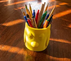 Chill Chick Pencil Holder - Cute Chicken Desk Organizer