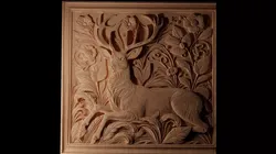 Deer CNC 3d Print High Relief Sand Casting 3D print model