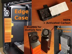 EdgeCase - The non-invasive, recirculating, internal HEPA and carbon filter for the Core One