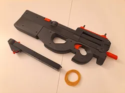FN-P90 (Magazine Fed Rubber Band Gun)