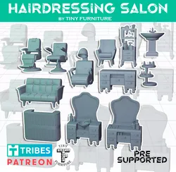 Hairdressing Salon 3D print model