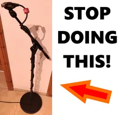 Microphone Stand CableClips (different sizes)