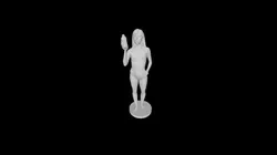 Nude Girl with tiny Titts