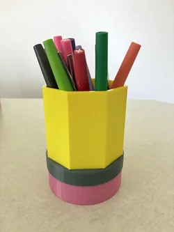 Pencil Shaped Pen Holder