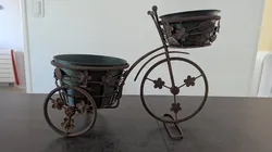 Pot fleur vélo