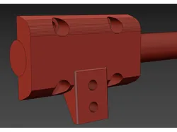 Strimmer/Brushcutter Wheel Support Bracket for 26mm Shaft.