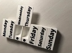 Tom's WIDE Pill Case
