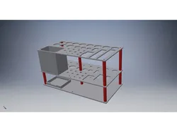 Tool rack for drone tools