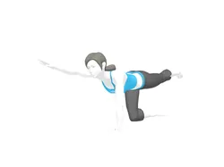 Wii Fit Trainer Amiibo - Arm & Leg Lift by
