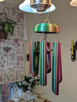 Working Print-in-Place Wind Chimes (with Central Gong)