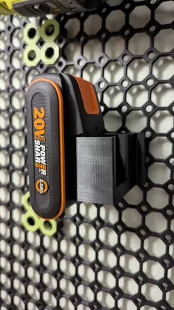 Worx multiboard battery holder