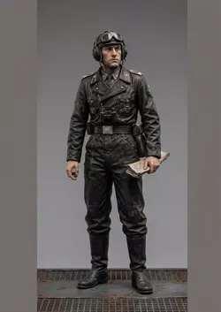 WW2 German Tank Crew Officer  3D print model