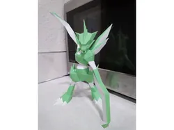 123 Scyther Dual Low-Poly