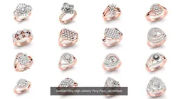 22 Cocktail Ring High Jewelry Ring Pack