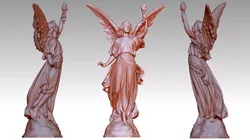 Angel Artifact Figure 3D print model