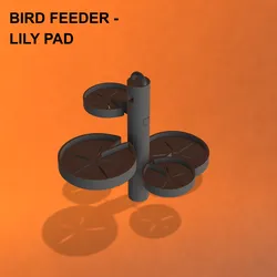 Bird Feeder - Lily Pad Tower