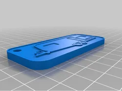 Caravan keychain