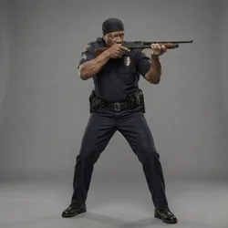Dawn of the Dead - Sergeant Kenneth Hall (Ving Rhames) - 2004