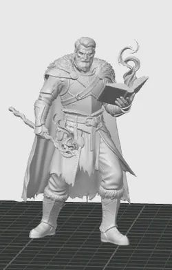 D&D Human Mage - Battlemage