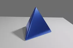 Dice 4 Sides Blank - Printable - Dado 4 Lados 3D print model