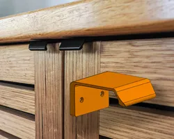 DISCRETE CABINET DOOR PULLS