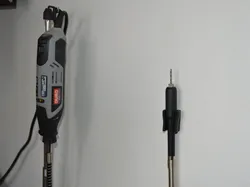 Dremel tool hanger