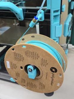 Ender 3 NG v1.2 bolt-on 80 mm spool holder with integrated load cell