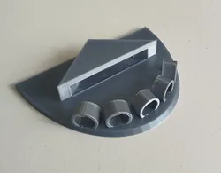 Flag shelf holder