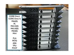 Improved All-In-One Temperature and Bridging Tower -- Hi to Lo Temps, PLA/PETG/ASA/TPU/PCCF
