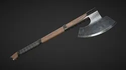 Medieval Axe 04