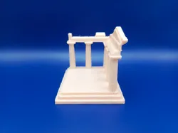 Miniature Ancient Temple Ruins