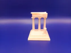 Miniature Classical Colonnade Ruins