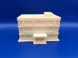 Miniature Hospital Building Model