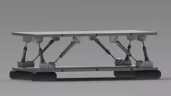 Multi Axial Shaker Table 3D print model