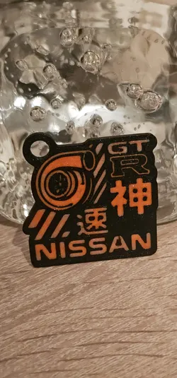 NISSAN JDM Keychain – 90s Drift Edition (Silvia / GT-R Inspired)