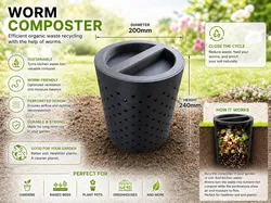 raised bed composter - In-Ground Compost System