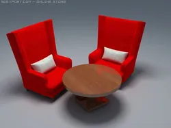 red chair