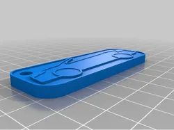 Renault Megane Cabrio keychain