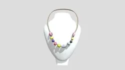 SARAWAK BEADS NECKLACE - DIONE